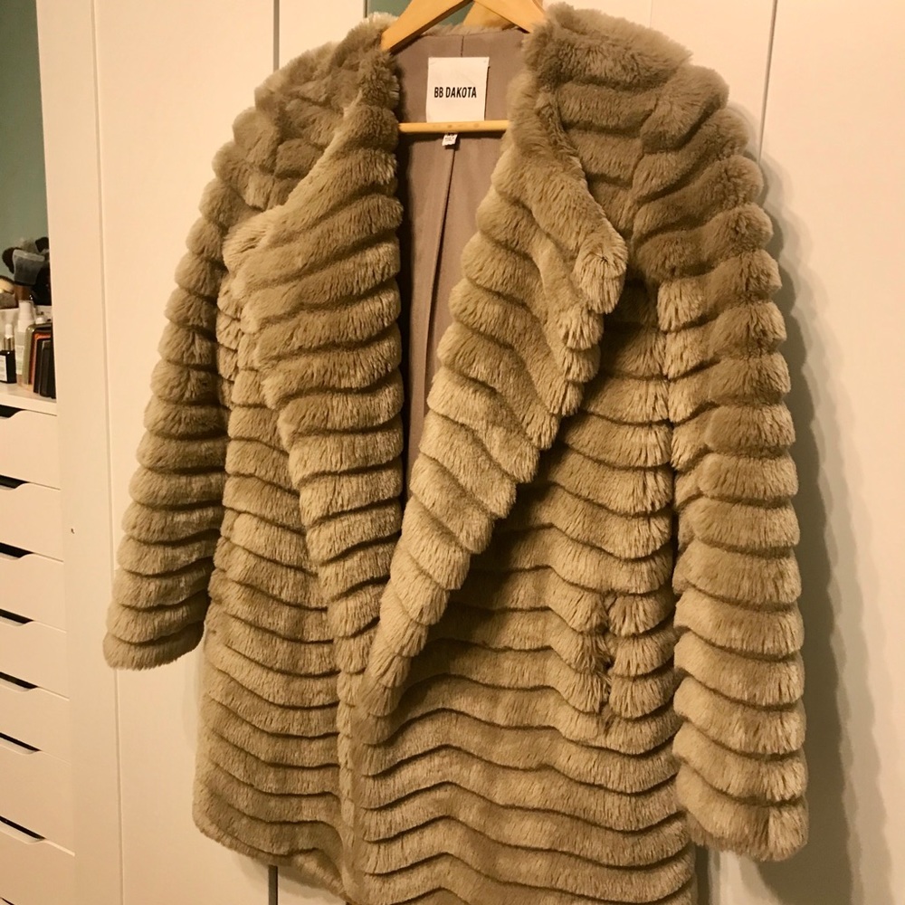 BB Dakota Faux Fur Jacket